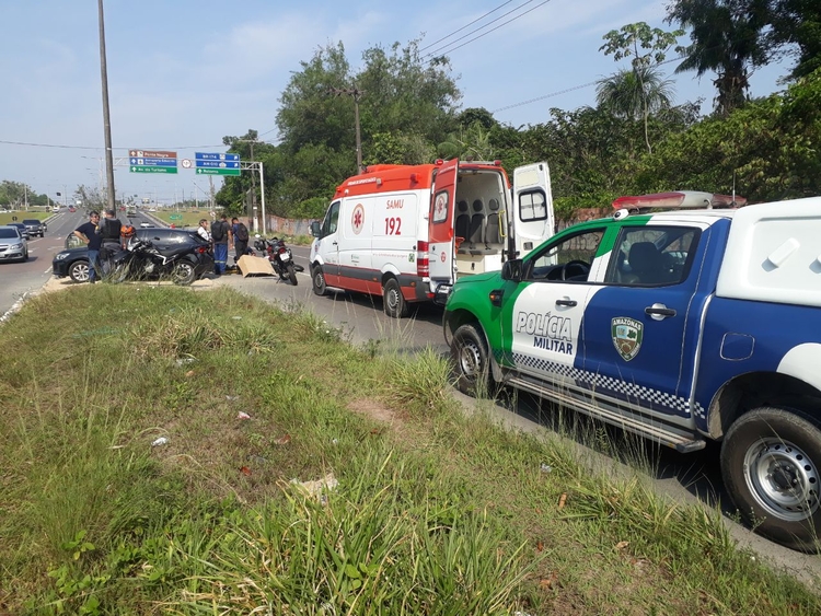 Motorista Faz Retorno Proibido E Deixa Motociclista Ferido Em Acidente Em M