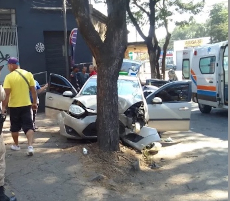 Motorista Bate Em Rvore Durante Acidente Para N O Deixar Bolo Cair