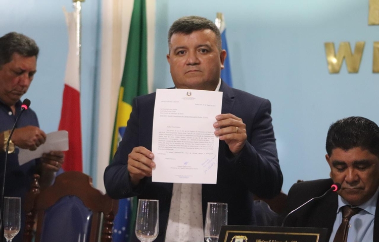 Z Pedro O Novo Prefeito De Borba Afastamento De Sim O Peixoto