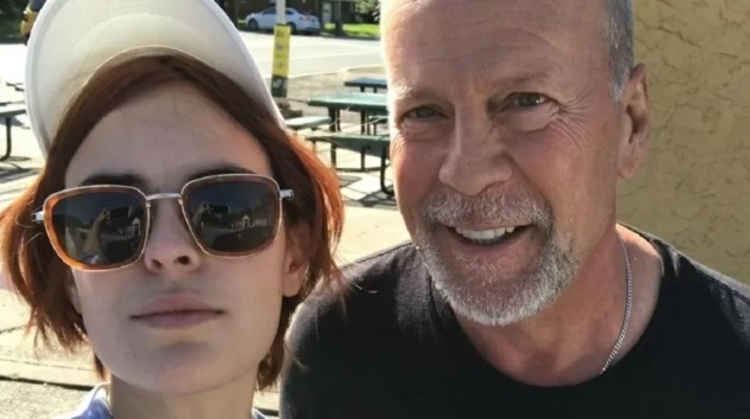 Filha de Bruce Willis faz relato sobre demência do pai