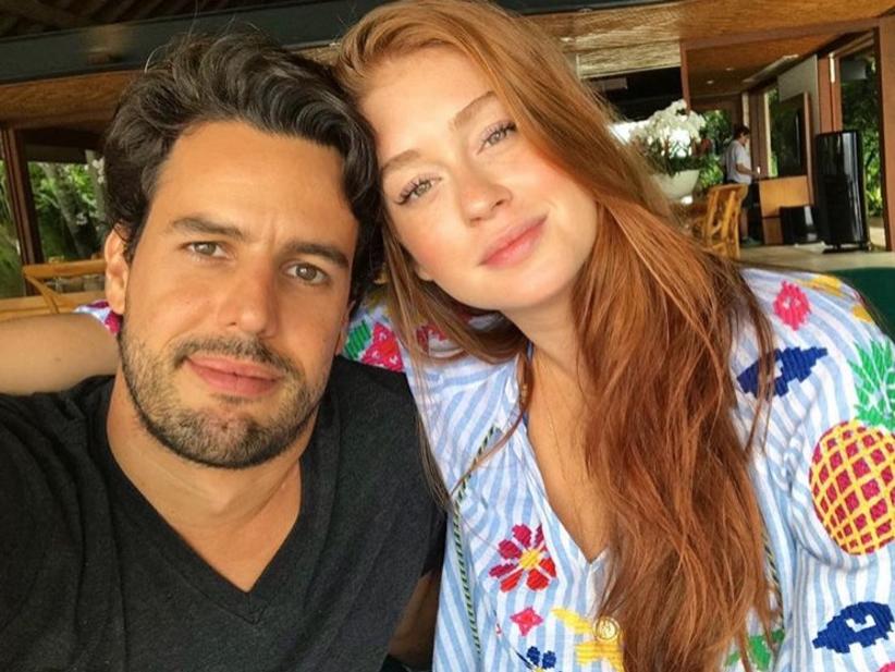 Marina Ruy Barbosa Choca Com Beleza Natural Em Foto Com Marido Famosos TV Portal Do