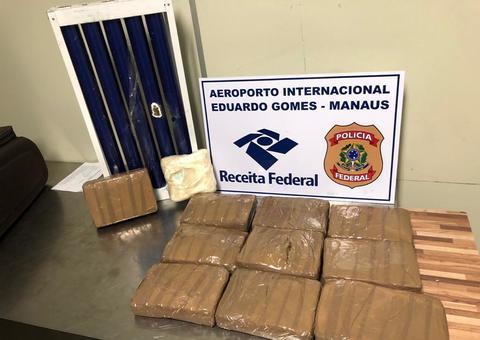 Trio Preso Drogas Escondidas Em Malas E Lumin Rias No Aeroporto