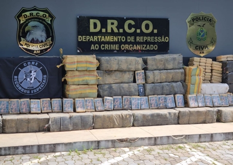 Sete pessoas são presas drogas avaliadas em R 36 milhões em Manaus