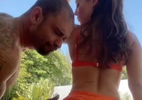 Paolla Oliveira Rebola Em V Deo E Diogo Nogueira D Tapinha No Bumbum Gg