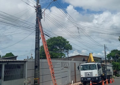 Domingo terá interrupção no fornecimento de energia em 10 bairros de Manaus