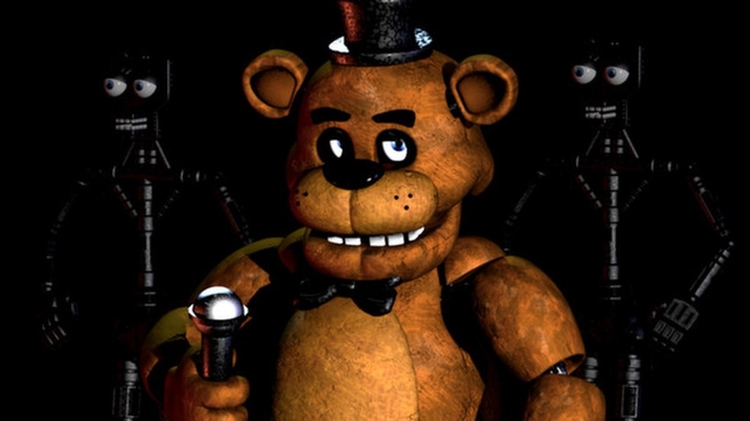 Coelho do jogo realidade virtual do five nights at freddy