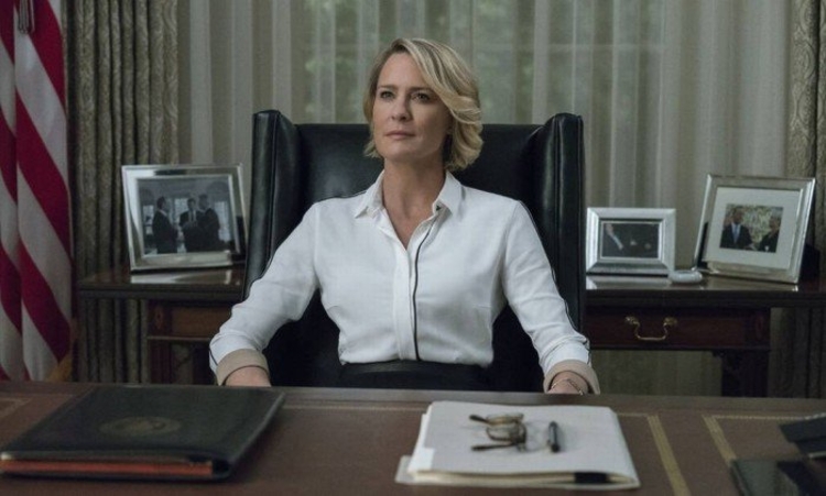 Robin Wright em ‘House of cards’ - Divulgação