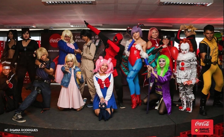 Cosplayers manauaras marcam presença na primeira noite do Games