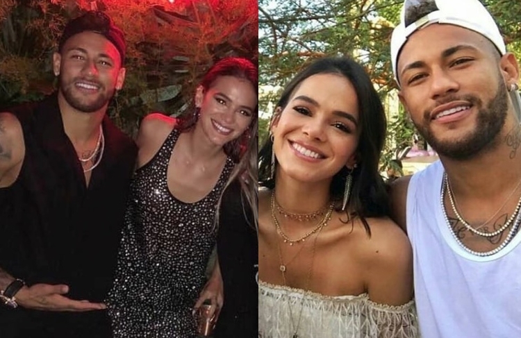 Bruna Marquezine faz quadradinho e troca chamegos com Neymar em festão de mais de 12h