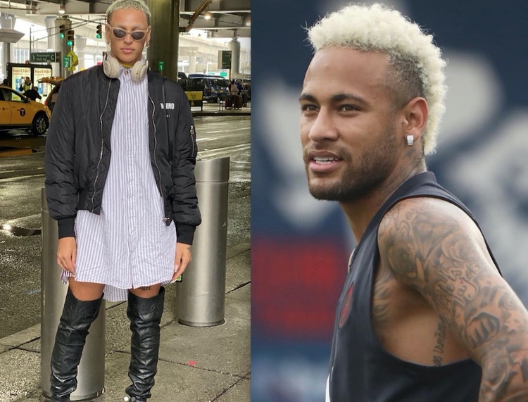 Foto: Reprodução Pabllo Vittar  - Foto Neymar: Instagram PSG