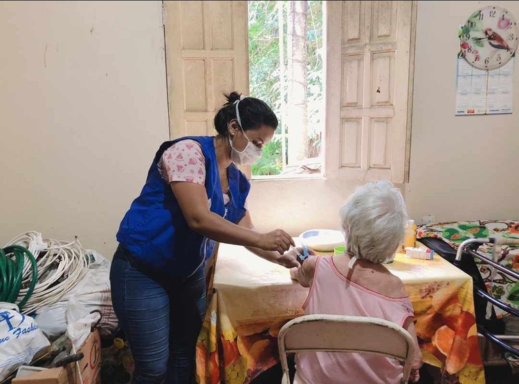 Cerca de 50% dos idosos de Manaus já foram vacinados contra influenza - Foto: Divulgação/Semsa