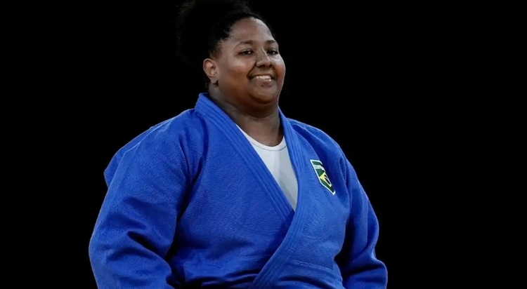 Beatriz Souza, judoca brasileira. Foto: Alexandre Loureiro/ COB