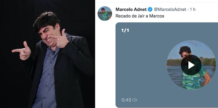 Marcelo Adnet Imita Bolsonaro E Pede Volta Do Whatsapp Para Fake News 3410