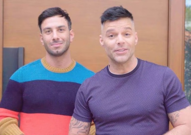 Ricky Martin e Jwan Yosef - Imagem: Reprodução/Youtube