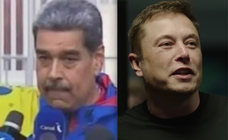 Nicolás Maduro e Elon Musk / Foto: Reprodução TV Estatal da Venezuela e Reprodução YouTube / National Geographic 