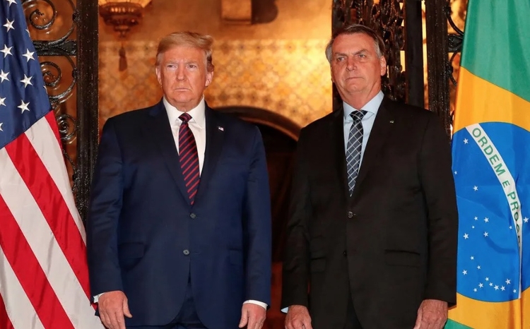 Trump e Bolsonaro - Foto: Alan Santos/ PR