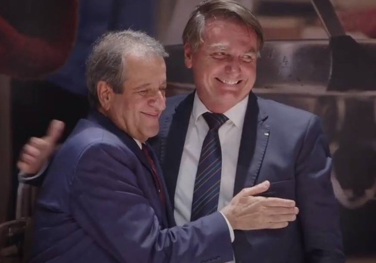 Presidente do PL, Valdemar Costa Neto e Bolsonaro - Foto: Reprodução/Youtube