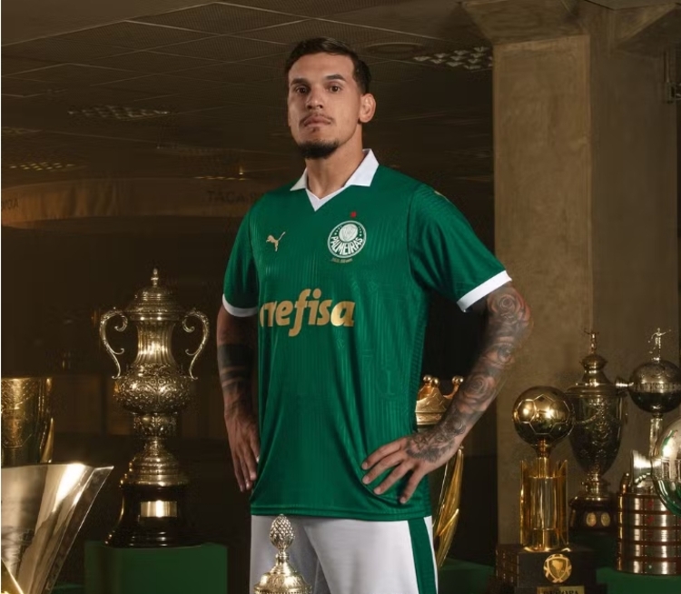 Camisa número 1 do Palmeiras para a temporada 2024. Foto: Divulgação