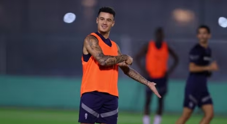 Philippe Coutinho está perto de ser anunciado pelo Vasco. Foto: Divulgação/ Al-Duhail