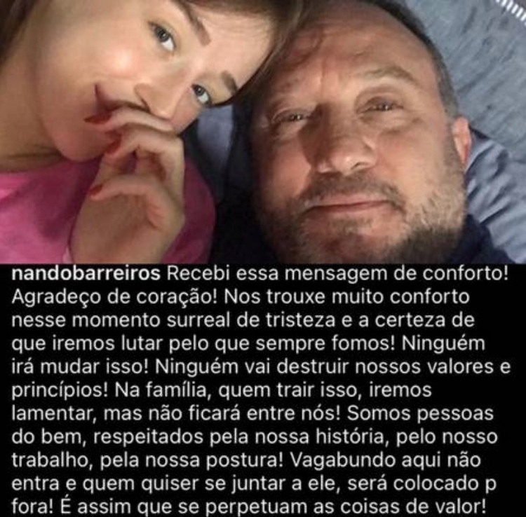 Ânimos se exaltaram após fotos quentes de Nego do Borel com Anitta. - Foto: Reprodução/Instagram