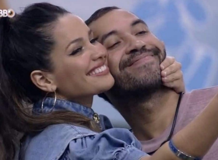 Juliette e Gilberto no BBB21 - Foto: Reprodução TV Globo