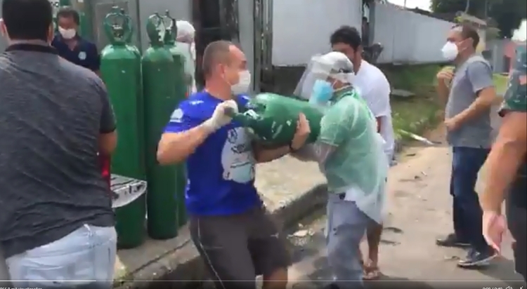 Saúde do Amazonas entrou em colapso durante pandemia - Foto: Reprodução/Twitter