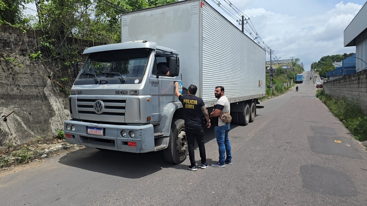 O suspeito trabalhava realizando o transporte do vestuário da empresa -  Foto: Divulgação/PC-AM