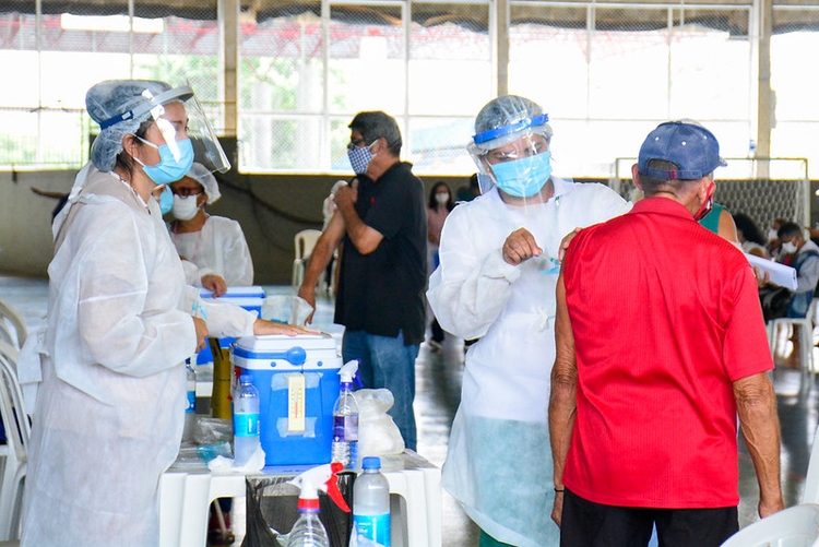 Vacinação em Manaus - Foto: Divulgação/ Semcom