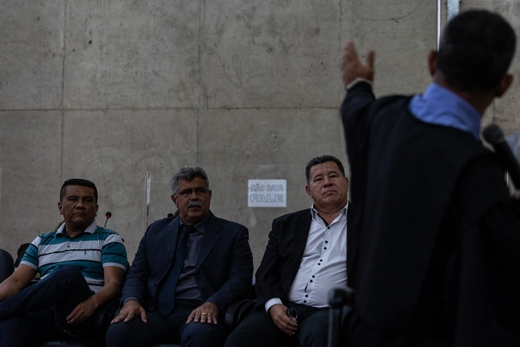 Francisco Trindade, Aroldo da Silva Ribeiro e Raimundo Roosevelt / Foto: Raphael Alves / TJAM