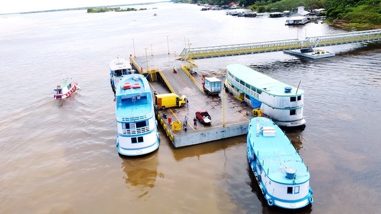 Porto de Manacapuru. - Foto: Governo Federal