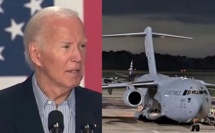 Foto do Biden: ReproduçÃo/Youtube / Foto da Aeronave: Divulgação/Aeroporto Internacional Eduardo Gomes