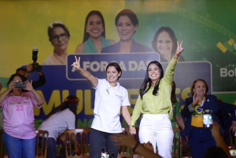 Michelle e Damares participam hojede campanha nacional em Manausao