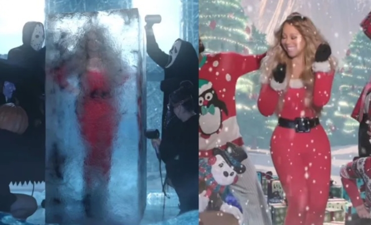 Mariah Carey Se ‘descongela Para O Natal Em Vídeo Divertido Assista 