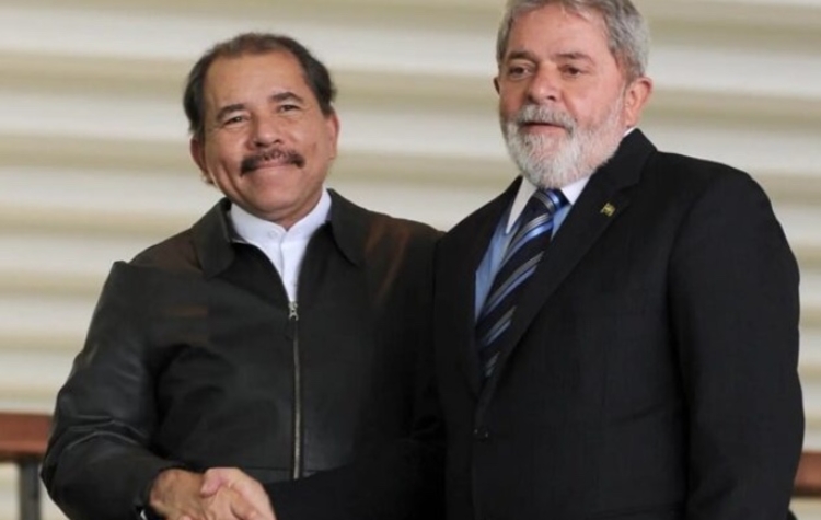 Lula e o ex-presidente da Nicarágua, Daniel Ortega - Foto: Roosewelt Pinheiro/Agência Brasil