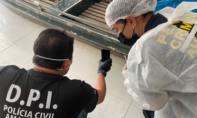 Vestígios de sangue foram achados em barco - Foto: Divulgação PF