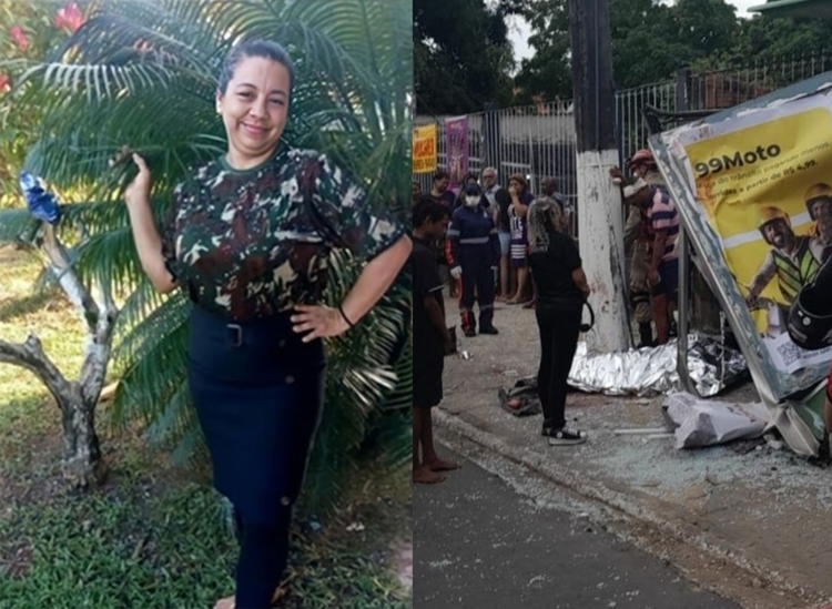 Vítima Andréia Trindade de Oliveira. - Foto: Divulgação