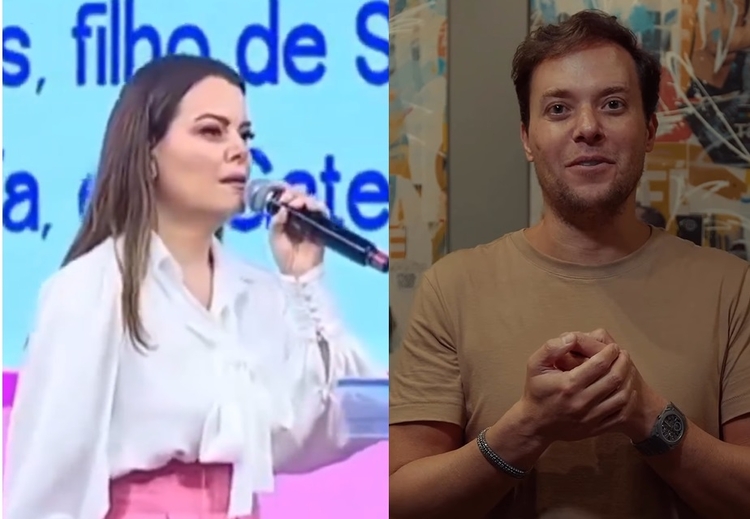 Ana Paula e o irmão André Valadão - Foto: Reprodução Instagram