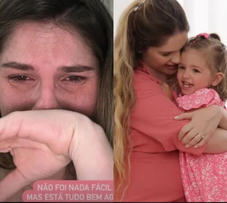 Filha De Bárbara Evans Passa Por Cirurgia às Pressas Após Engasgar Com Amendoim