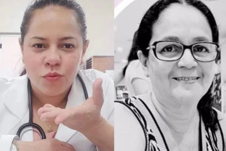 Greice Kelly e Francisca Cavalcante foram atingidas e morreram no local - Imagens: Reprodução