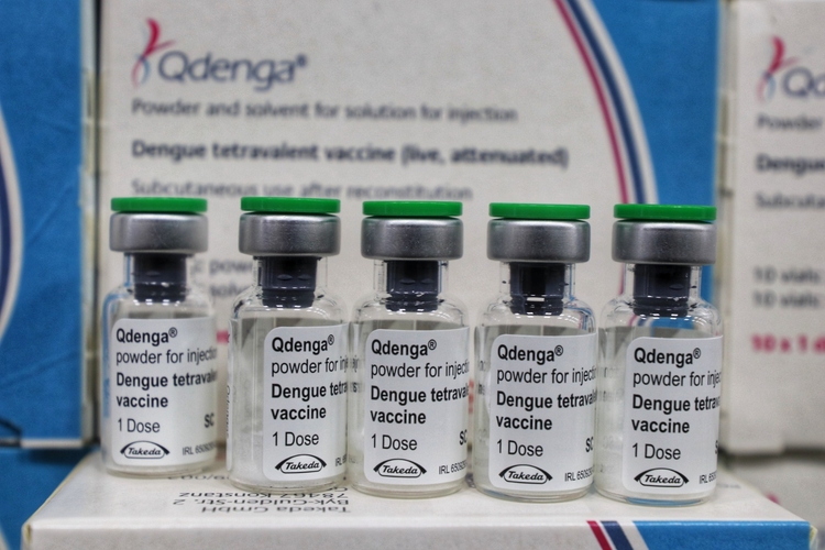Vacina Qdenga. - Foto: Roberto Carlos/Secom