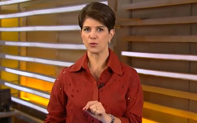 Mariana Godoy durante o Fala Brasil de hoje - Foto: Reprodução Record