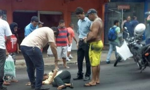 Mulher sofre atropelamento na avenida Tefé