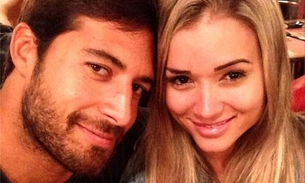 Beto Malfacini mostra momento com Aryane Steinkopf em lua de mel