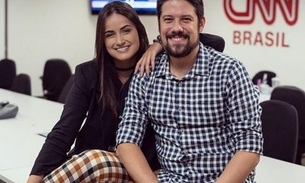 Mari Palma chora ao deixar programa que apresentava com namorado na CNN Brasil 
