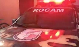 Rocam prende homem com arma e drogas na esquina de quartel  da polícia em Manaus