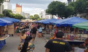 Feira de Artesanato da Eduardo Ribeiro retorna e atrai dezenas de manauaras nesse domingo