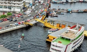 Vazante do rio Negro já baixou 22 centímetros em Manaus