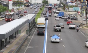 Seinfra faz obras para melhorar trânsito na avenida Torquato Tapajós em Manaus
