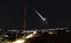 Meteoro brilhante é visto em cidades do nordeste; vídeo