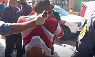 Homem tenta assaltar estúdio de tatuagem e leva surra de funcionários em Manaus; Veja vídeo 